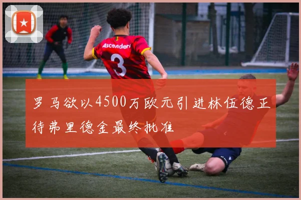 罗马欲以4500万欧元引进林伍德正待弗里德金最终批准